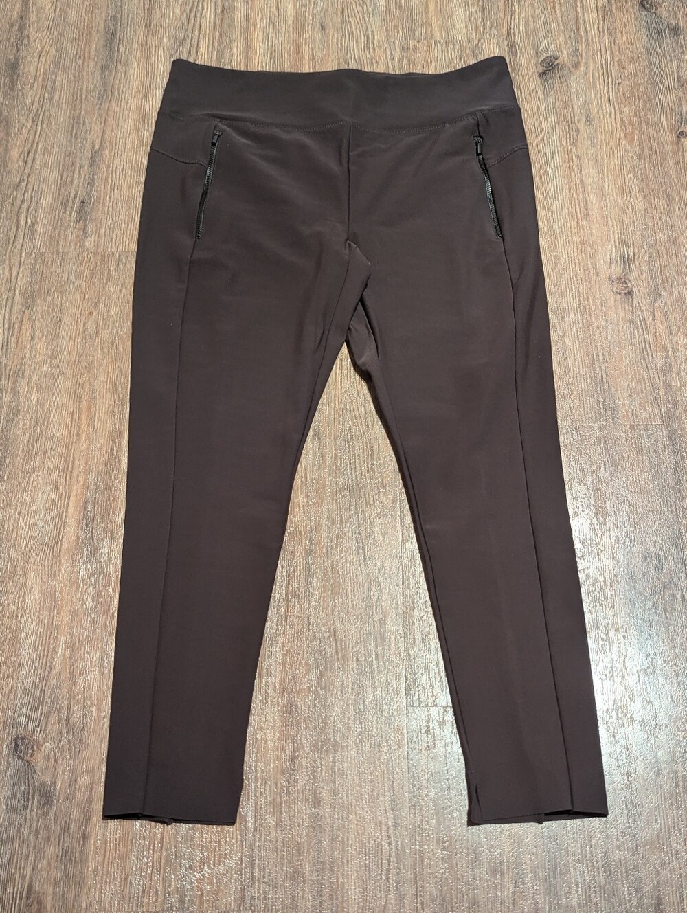 *New W/O Tags!* Athleta Stellar Commuter Pant In Espresso - Size XL - Picture 2 of 6